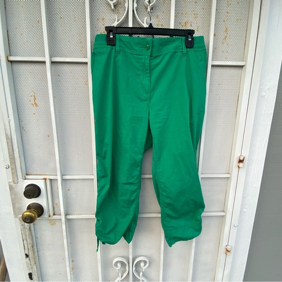 Chico’s women’s size 1 ( 8-10) capris lightweight elastic waistband inseam 20” - Picture 1 of 5